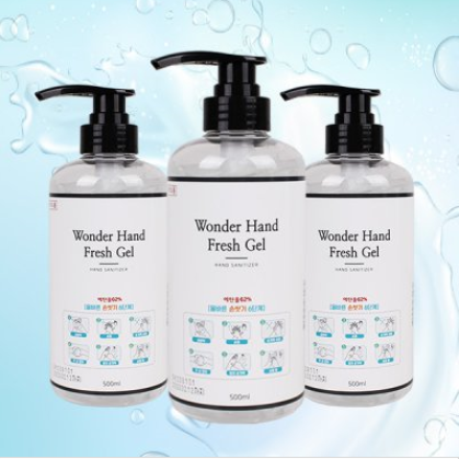  대경제약 원더핸드 후레쉬겔 500ml 손소독제, 1개