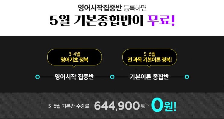  해커스공무원 영어시작 집중반[해커스영어]