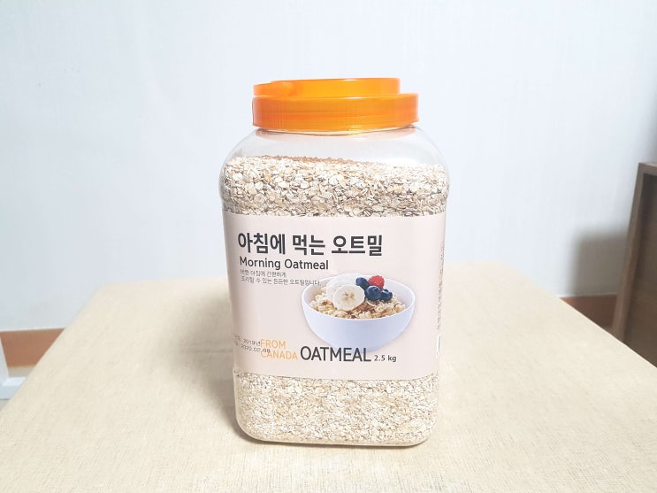 아침에 먹는 오트밀 대용량 구매했습니다! 아침에 먹는 오트밀 대용량 구매했습니다!