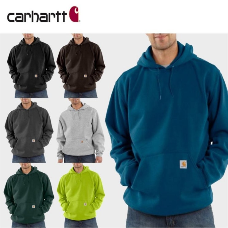 인기상품  [해외]미국정품 칼하트Carhartt K121 Midweight Hooded 미드웨잇 로고 후드티셔츠 - 61,900 원 써보세요