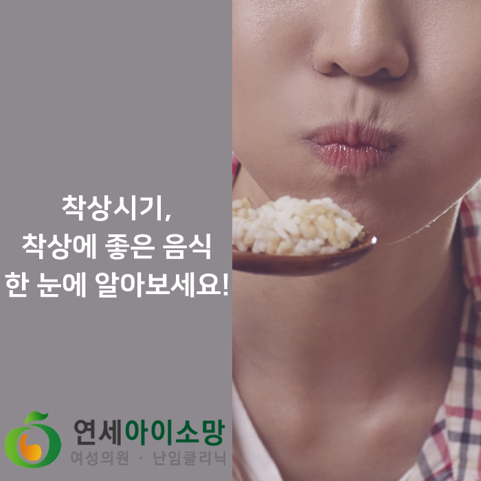  착상시기와 착상에좋은음식을 한눈에!