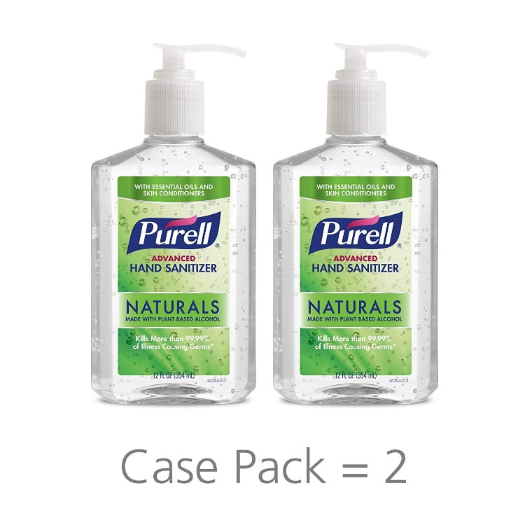 완전대박 제품 Purell 퓨렐 세니타이저 내츄럴즈 손소독제 354ml 2팩 Hand Sanitizer Naturals 12fl oz 2Pack 확인하고 결정하세요!