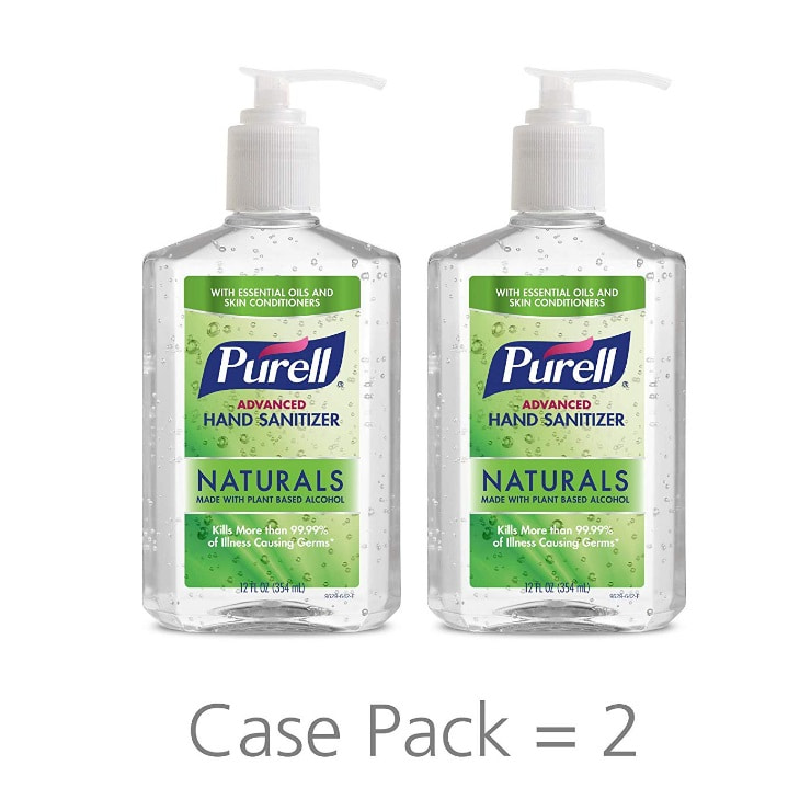  완전대박 제품 Purell 퓨렐 세니타이저 내츄럴즈 손소독제 354ml 2팩 Hand Sanitizer Naturals 12fl oz 2Pack 확인하고 결정하세요!