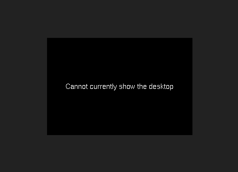 라즈베리파이 원격접속(real VNC) Cannot currently show the desktop 문제 해결법