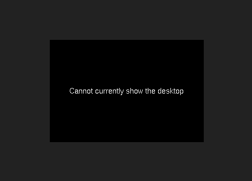  라즈베리파이 원격접속(real VNC) Cannot currently show the desktop 문제 해결법