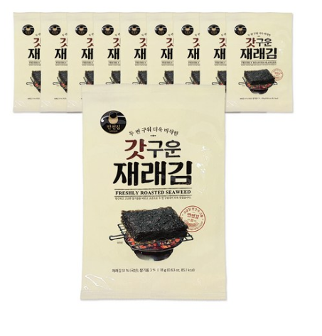  [한정특가 리뷰]  만전김 갓구운 재래김