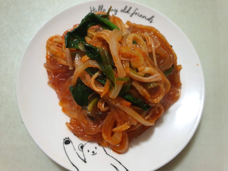  #추억의맛 #군산공설시장 #물잡채