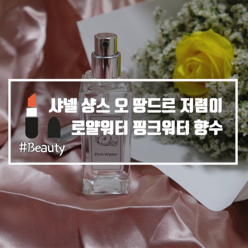 샤넬 샹스 오 땅드르 저렴이 버전 :: 로얄워터 핑크워터 향 죠아❤️