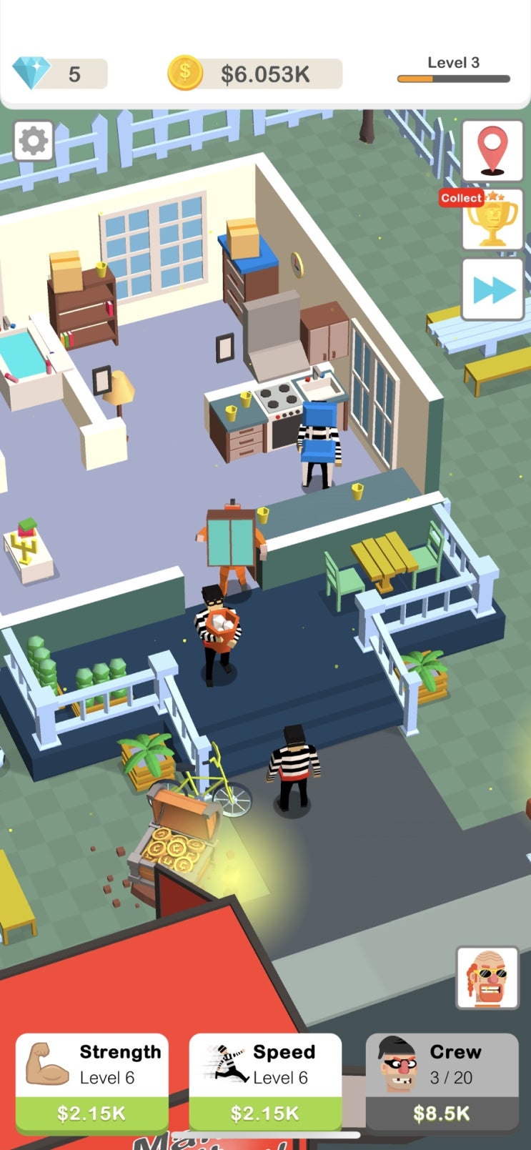  폰게임추천 안녕 내 이름은 괴도키드 idle robbery!