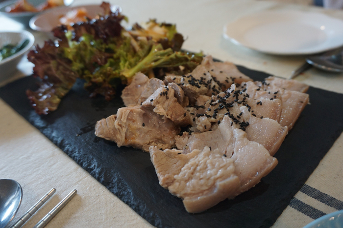  성산리 맛집 ) 성산마씸 : 든든하게 돔베고기정식 먹을 수 있는 빛의벙커근처맛집