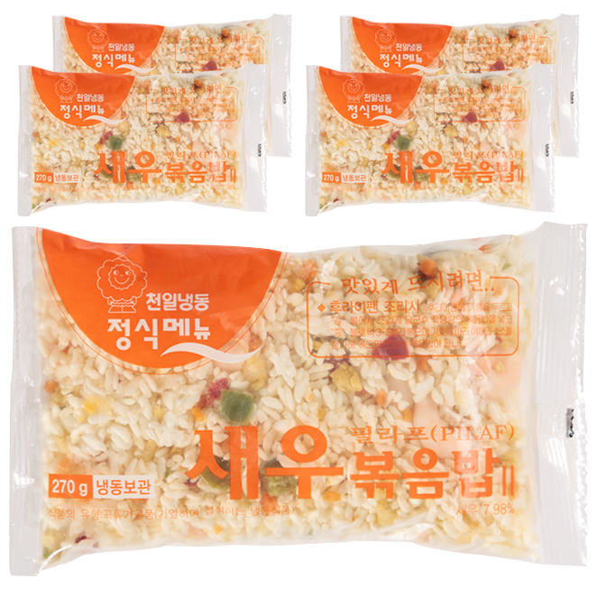  <꿀딜>천일식품 새우볶음밥, 300g, 5개 최저가 정보 공유