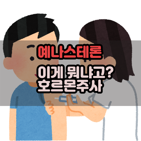 예나스테론 이게 뭐냐고? 그냥 주사야