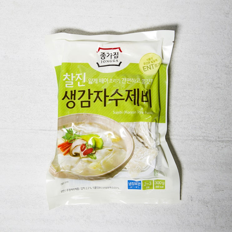  [국내 최저가]종가집 찰진 생감자 수제비, 300g, 1개