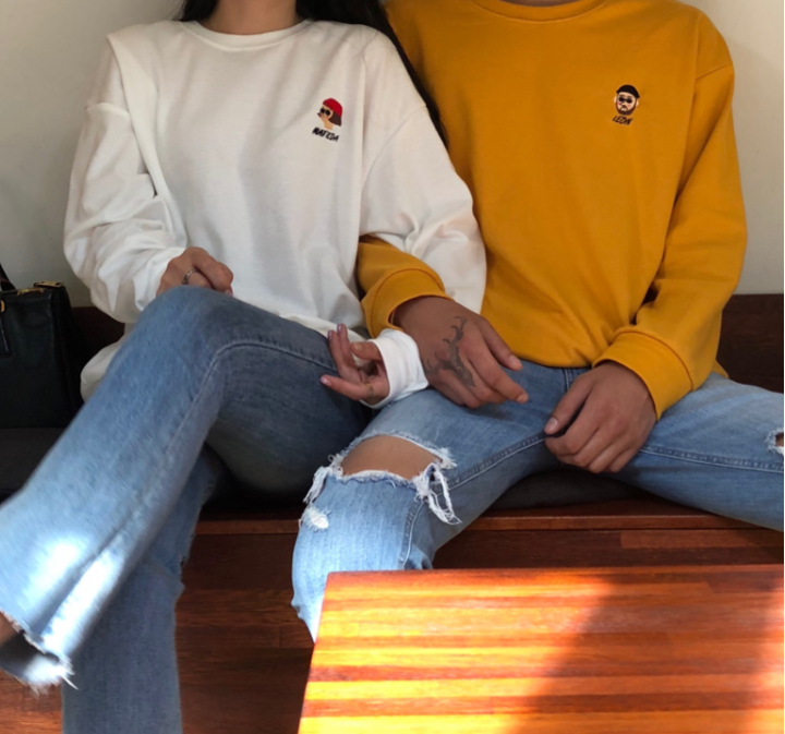  [레옹 맨투맨]마틸다와 함께 힙한 커플 맨투맨 - 2