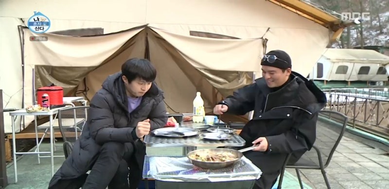 나혼자산다 기안84 백운호수 카페,이장우 스키장,글램핑장 캠핑,태사자 김형준 쿠팡맨 택배,....