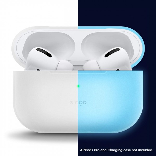 인기 꿀템 elago 슬림핏 AirPods 프로 쉘 실리콘 슬리브 얇은 케이스 프로 AirPods 2019 360도 전체 보호 실리콘 맞춤 단일상 확인하고 결정하세요!