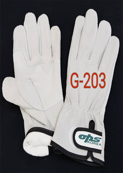 G-203 백색,기모(바닥이중덧댐.내피유)