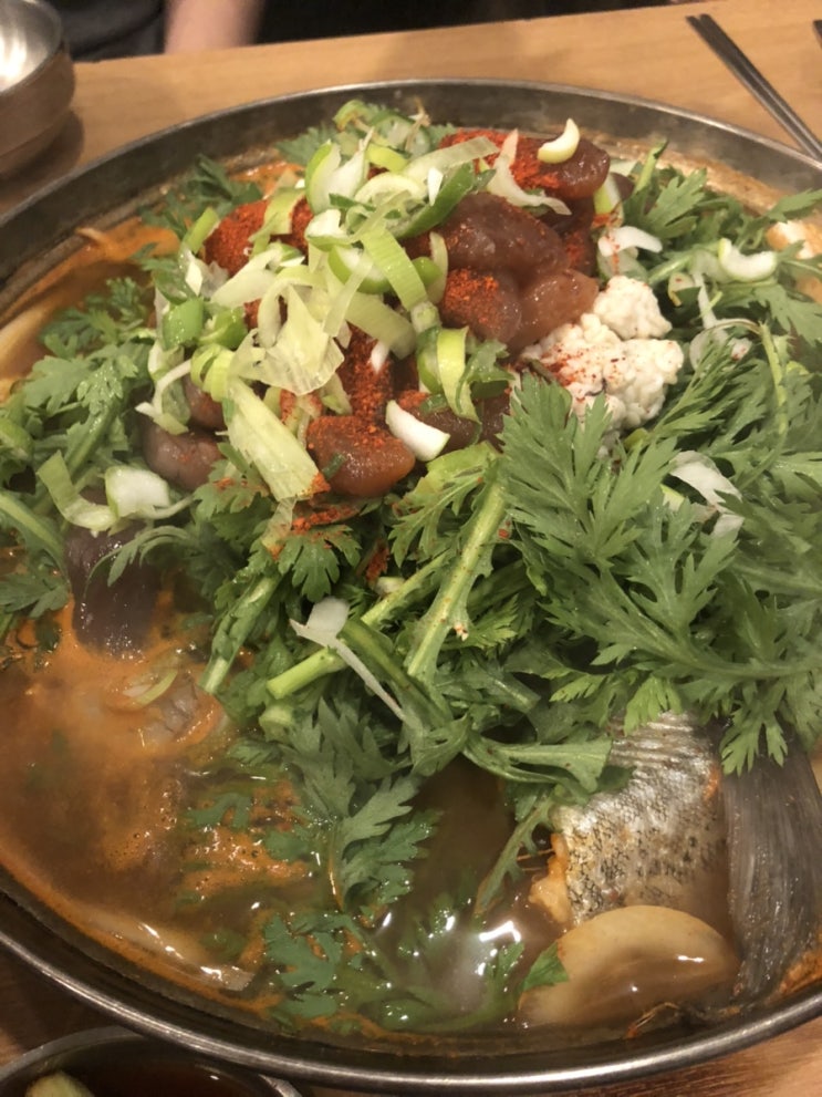  경기도 부천 상동 생태찌개 맛집 동해안생태찌개 메뉴&가격