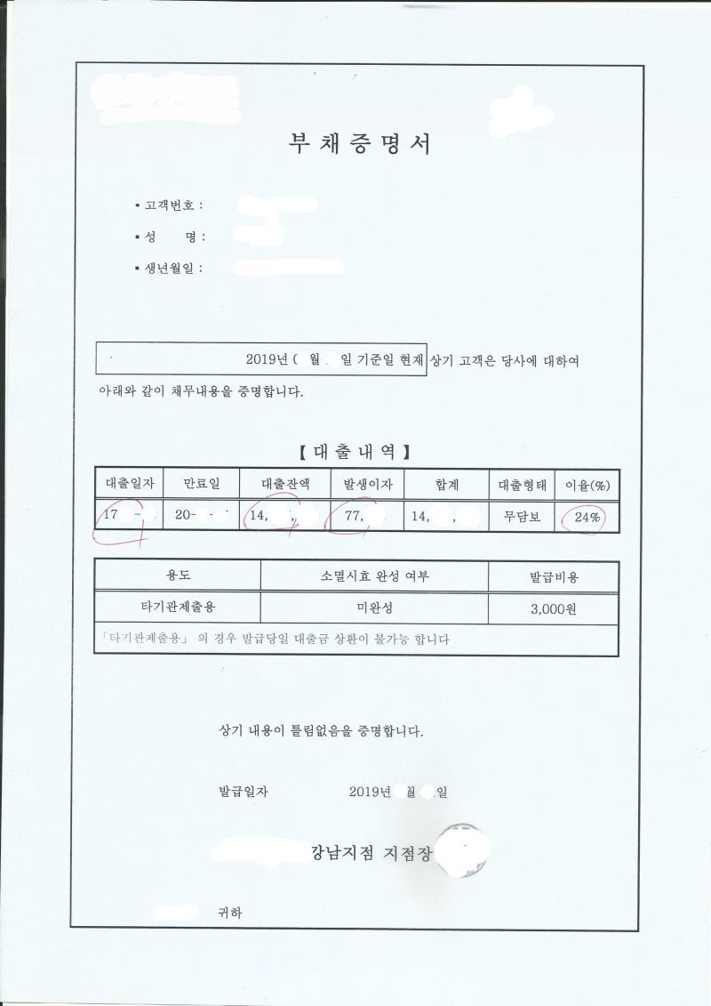 음성군 개인회생 부채증명서 아르바이트 사업자 기준을 파악하려면! 3