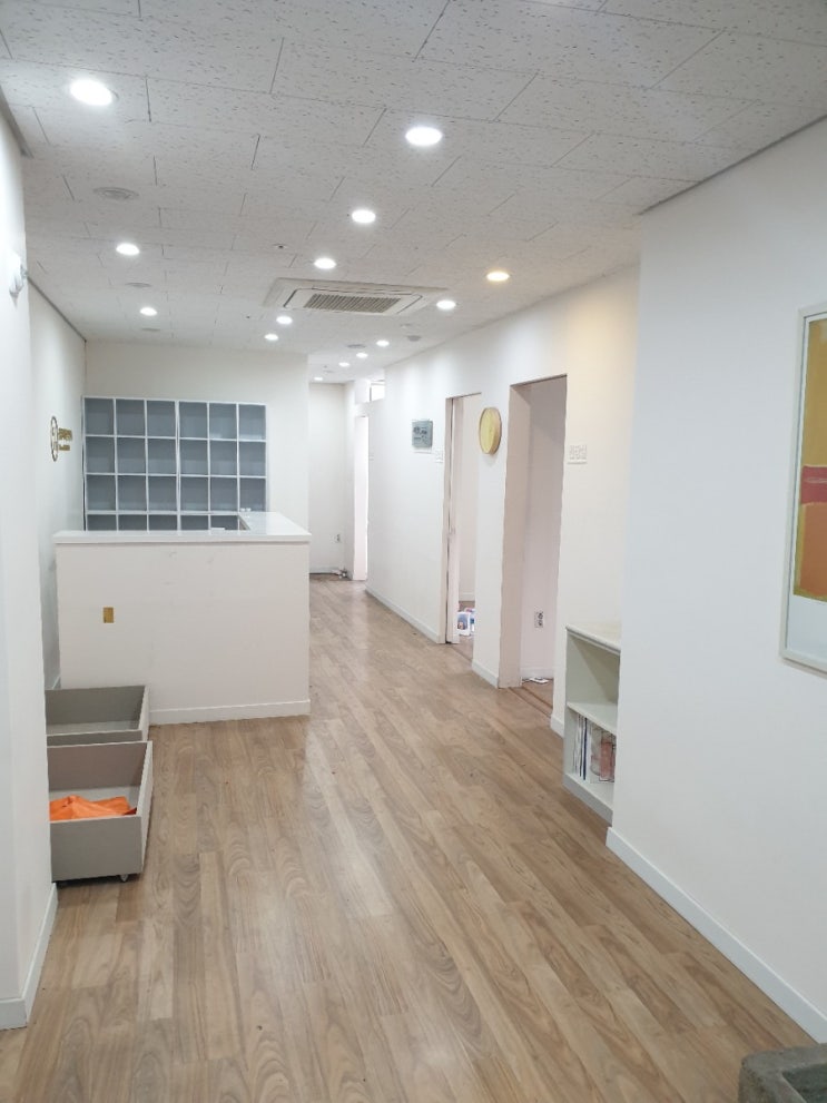  청담동 퍼스트타워 미술학원 부분 인테리어 완료