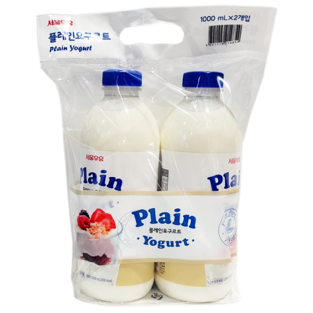  <최저가>서울우유 플레인 요거트 1000ML X 2 꿀정보예요~