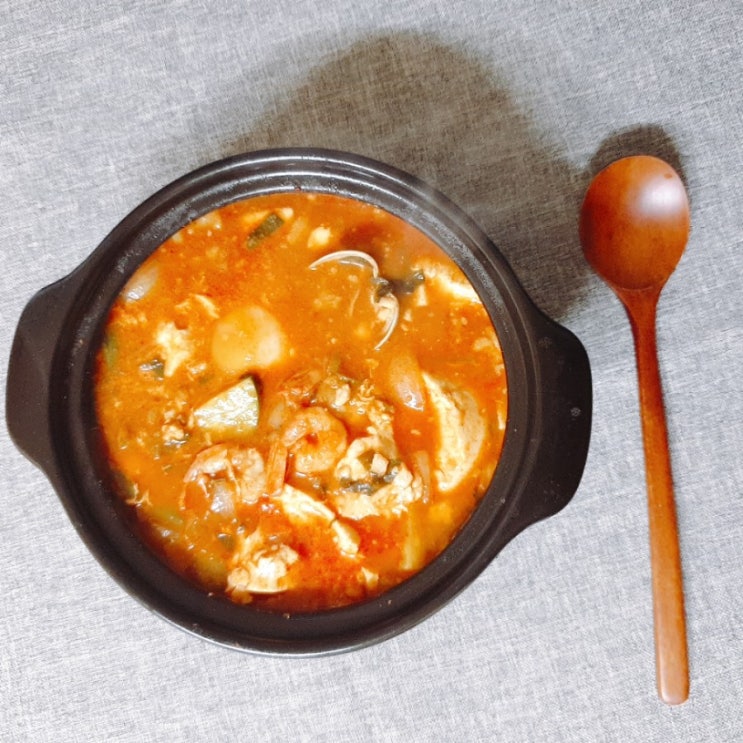  백종원의 순두부찌개 끓이는법