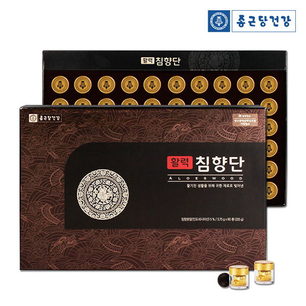  광동 정품광동 종근당건강 활력침향단 침향보력환 60환 건강선물세트 부모님선물 할머니선물 가을선물 1개