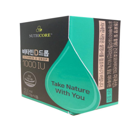  멸치쇼핑뉴트리코어 비타민D드롭 1000IU 102ml  당일발송  Neo 상세페이지 참조 상세페이지 참조