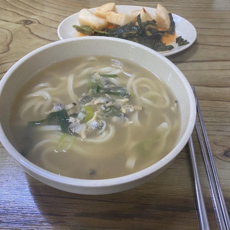 해장 추천 단가네속살칼국수