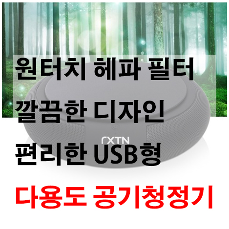  차량용으로도, 가정용으로도 만능인 가성비 갑! 다용도 USB 공기청정기 추천!