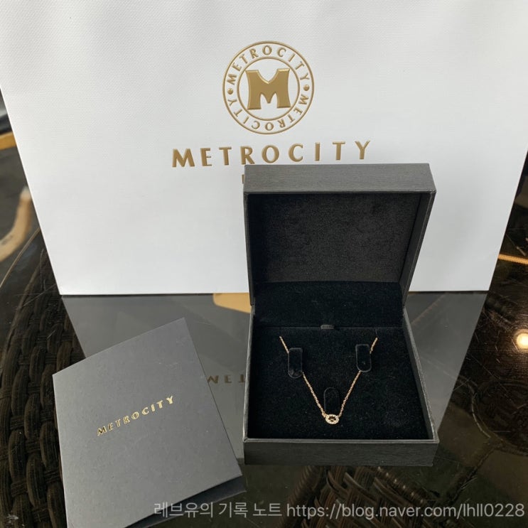  METROCITY 메트로시티 목걸이 후기