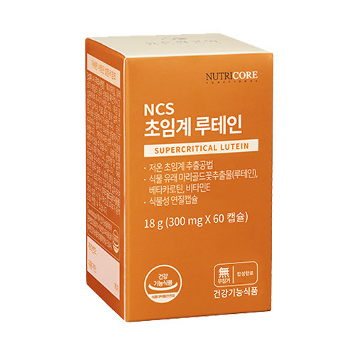  뉴트리코어 NCS 초임계루테인 18g 1개