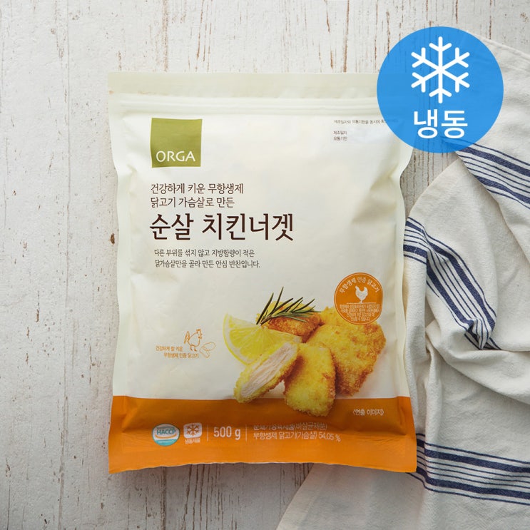  핫딜, 올가홀푸드 순살 치킨너겟 (냉동) 