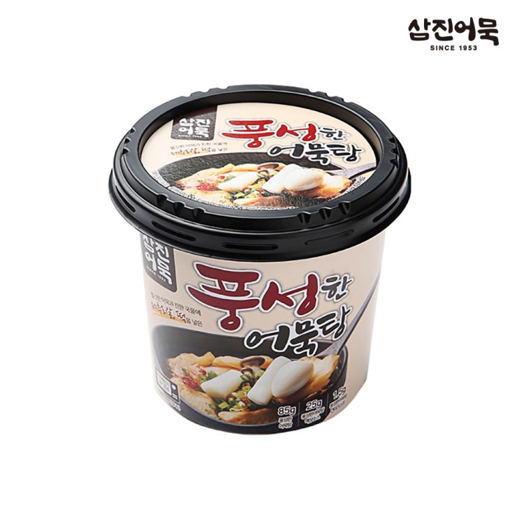  할인특가 로켓프레시 ; 삼진어묵 풍성한어묵탕 컵어묵탕 단품 ; 식품