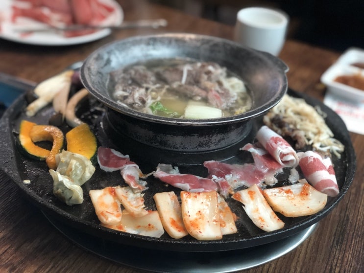  의정부 무한리필 뷔페 _ 샤브샤브랑 고기 구이까지 한번에? :: 월남쌈김상사