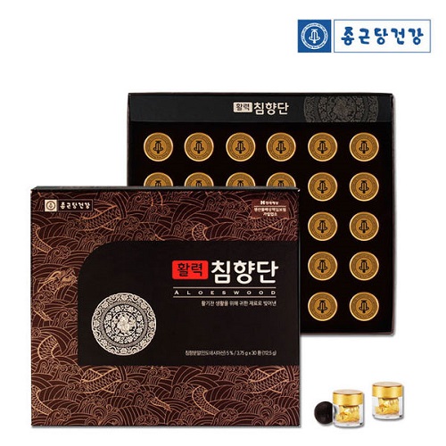  종근당건강 활력침향단 375g x 30환 1set