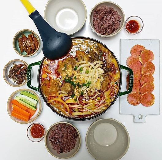  묵은지감자탕황금레시피 코로나 때문에 해 먹어봤어요
