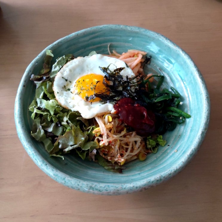  야채 비빔밥 만들기 :: 비빔밥 재료 및 고추장 양념장, 달래된장찌개