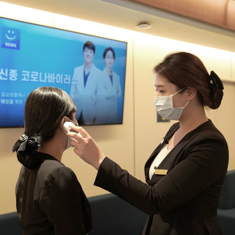 강남 스마일안과 코로나 바이러스 대비 병원 전체 소독!