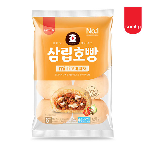  할인특가 로켓프레시 ; 삼립 냉동 꼬마호빵 피자 3봉 ; 식품