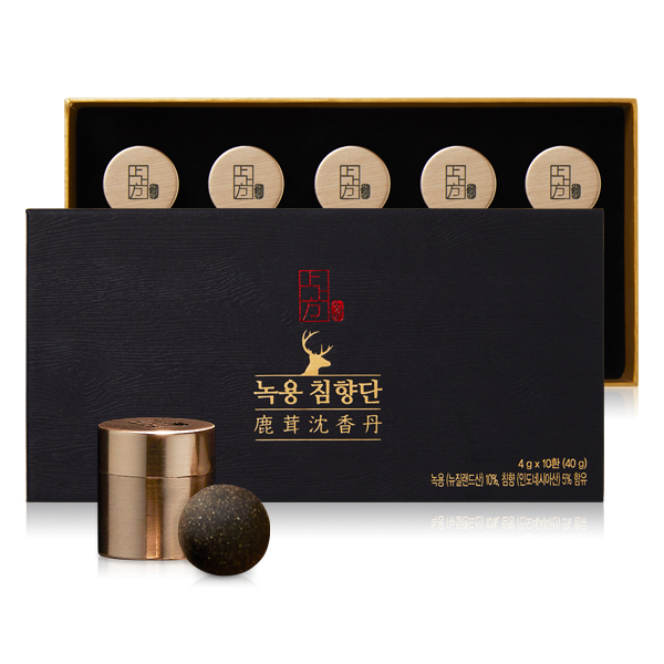  상상방 녹용침향단 뉴질랜드녹용 침향 홍삼 황칠나무 당귀 국산벌꿀 기력이없을때 몸보신 환절기건강 피로회복 부모님건강 1box