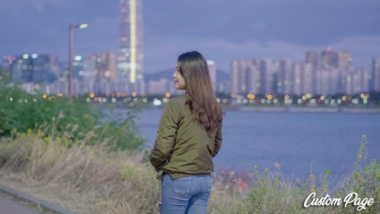  SEL55F18Z로 담아본 한강의 야경 (뚝섬유원지 한강 출사)