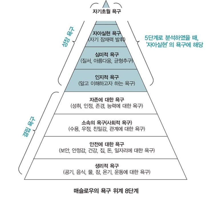  매슬로우 욕구위계론