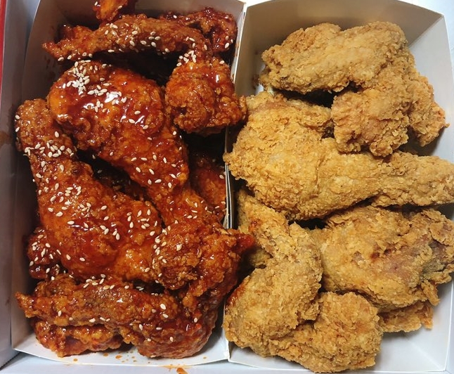 청주 영운동에서 치킨 먹었어요. From.티바두마리치킨(배달의민족) 청주 영운동에서 치킨 먹었어요. From.티바두마리치킨(배달의민족)