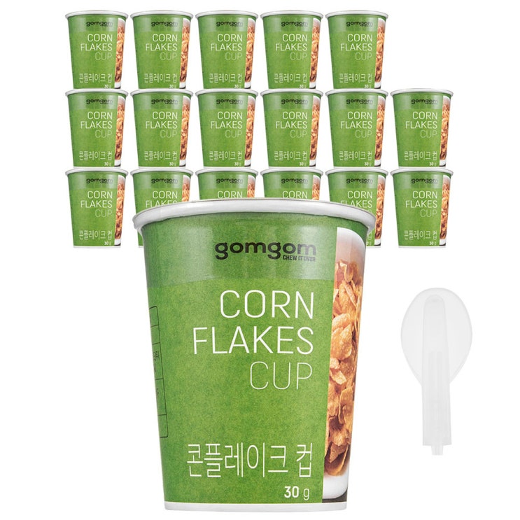  곰곰 콘플레이크 컵 30g 18개입