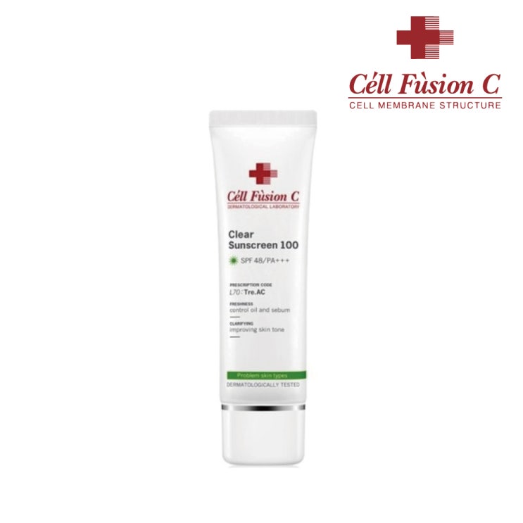   셀퓨전씨 트리악 클리어 썬스크린 100 SPF48 PA 50ml