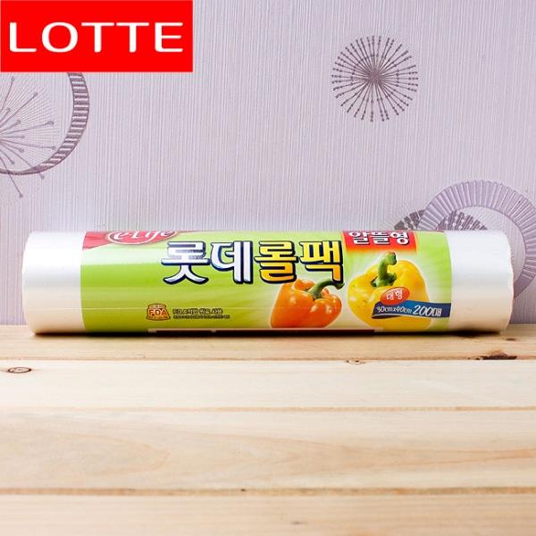  ksw80720 200매 롯데위생롤팩 NEW 알뜰형대 30cm×40cm 크린백 본상품선택