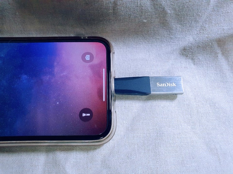 아이폰의 사진과 영상을 간단하게 컴퓨터로 옮기고 백업하자! 샌디스크 iXpand Mini 아이폰 OTG USB 사용 후기