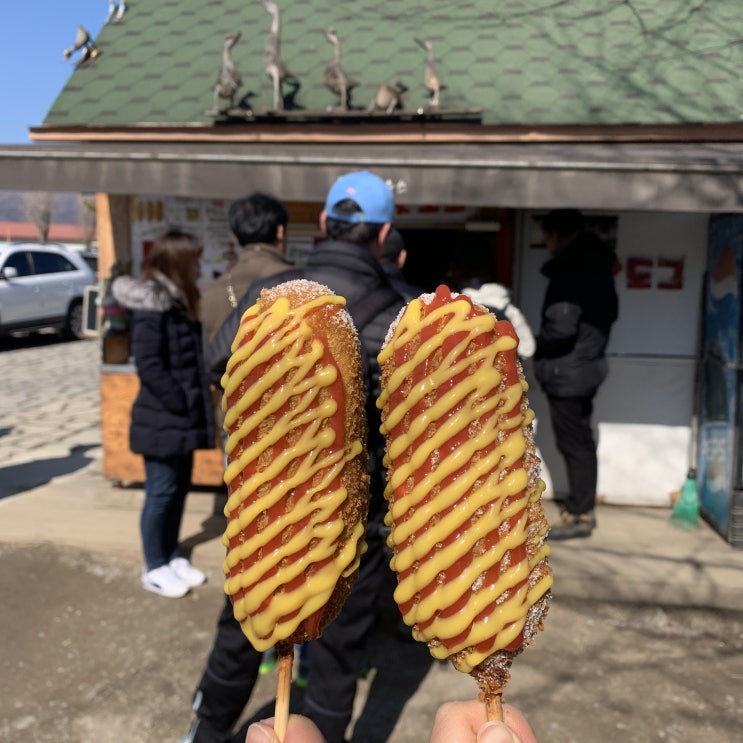  양평 두물머리 연핫도그, 안 먹으면 후회할 맛 (가격, 위치)