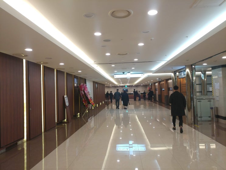  웨딩홀투어후기: 신도림 '웨딩시티' 층별 안내 및 로비 분위기